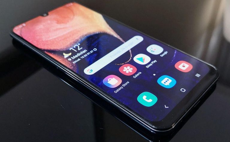 cara screenshot samsung galaxy a50