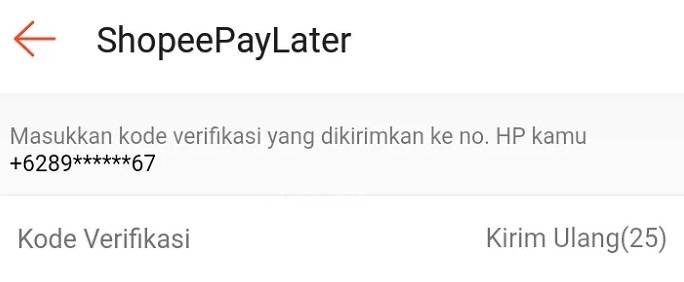 aktifkan shopee paylater