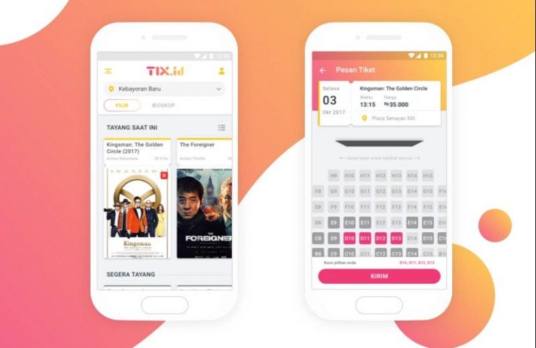 cara beli tiket bioskop dengan tix id
