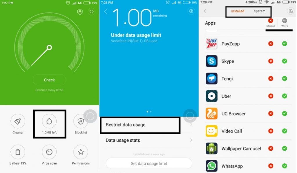 cara menonaktifkan whatsapp sementara di hp xiaomi