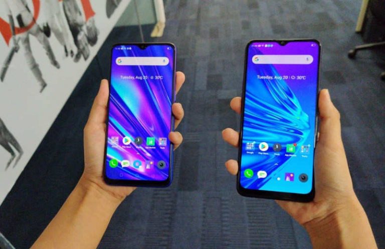 cara screenshot realme 5 pro
