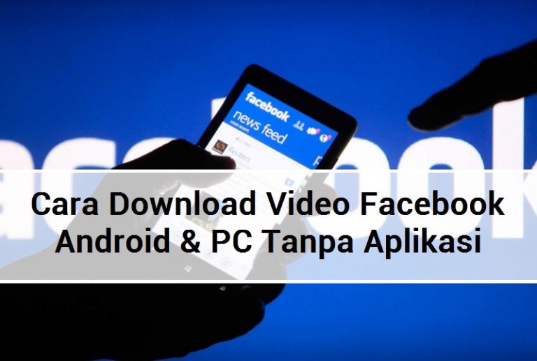 cara download video facebook