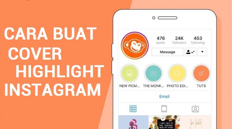 cara membuat cover highlight instagram