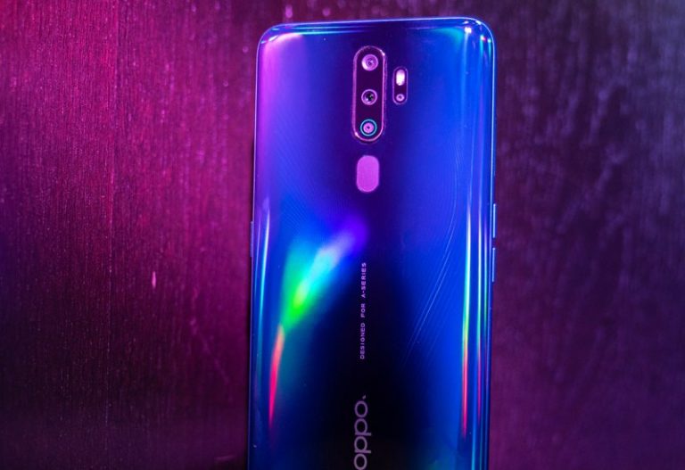 cara menampilkan tulisan oppo a9 2020 di kamera