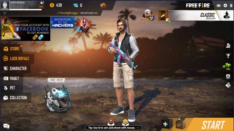cara salin id free fire