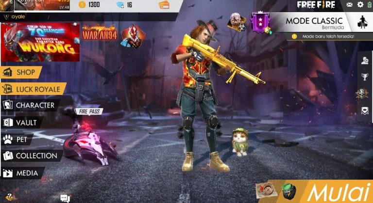 free fire tidak bisa masuk