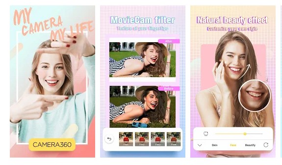 aplikasi kamera selfie terbaik