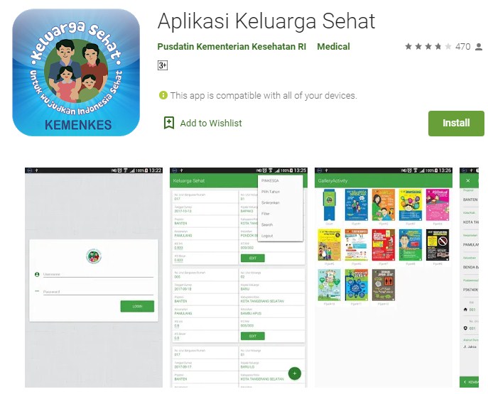 aplikasi keluarga sehat