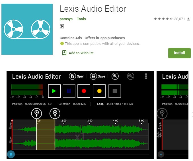 aplikasi pemotong lagu di android