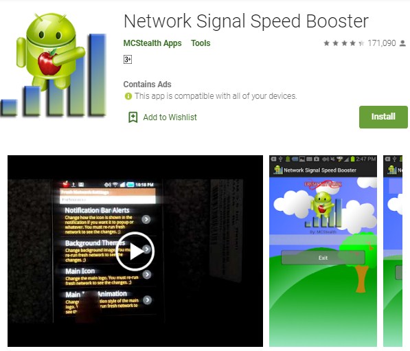 Network Signal Speed Booster