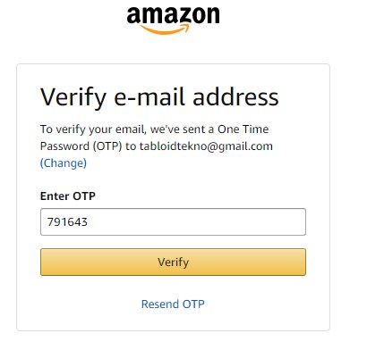 cara bikin akun amazon prime