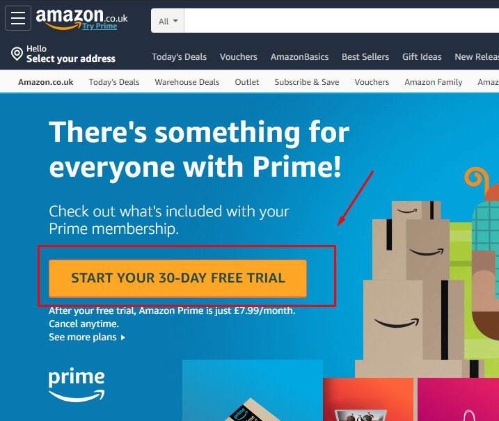 cara buat akun amazon prime