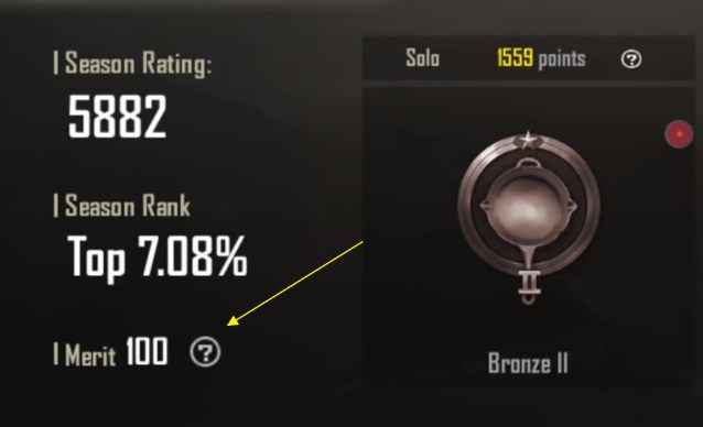 cara melihat merit pubg mobile