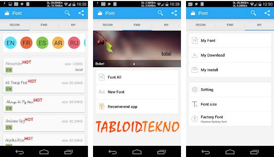 mengganti font oppo a9 2020
