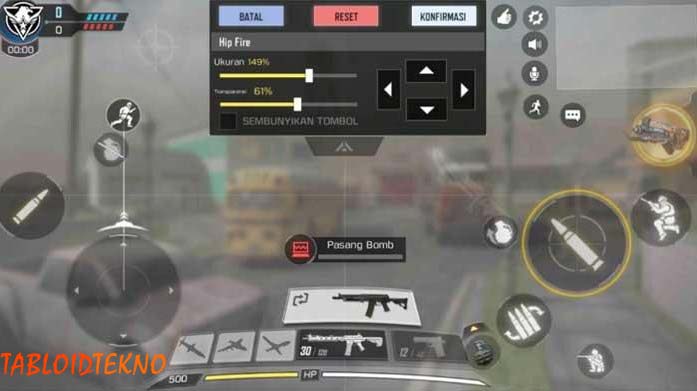 settingan call of duty mobile