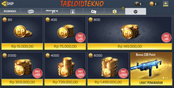 top up codm