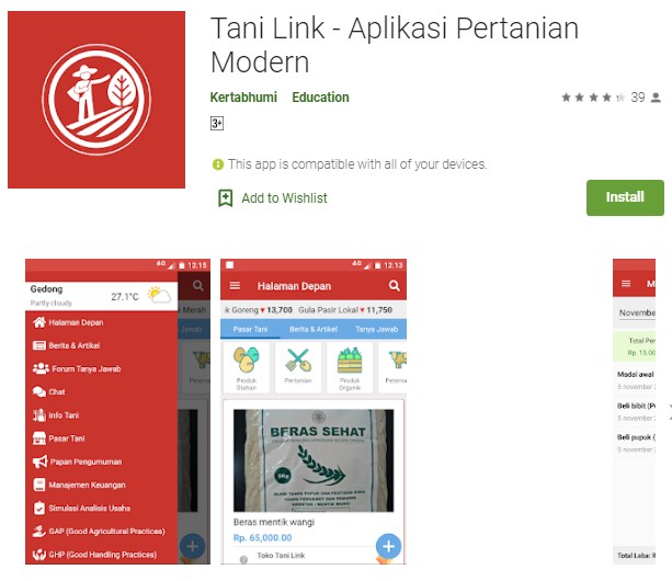 aplikasi pertanian android