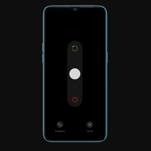 cara mematikan hp realme