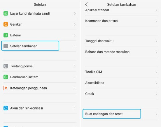 cara mengembalikan font bawaan oppo