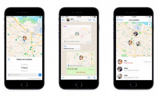 cara melacak lokasi pengguna whatsapp