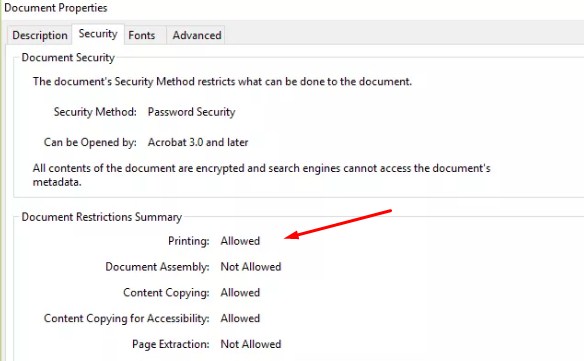 cara mengatasi file pdf tidak bisa di print