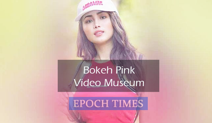 Bokeh Pink Video Museum